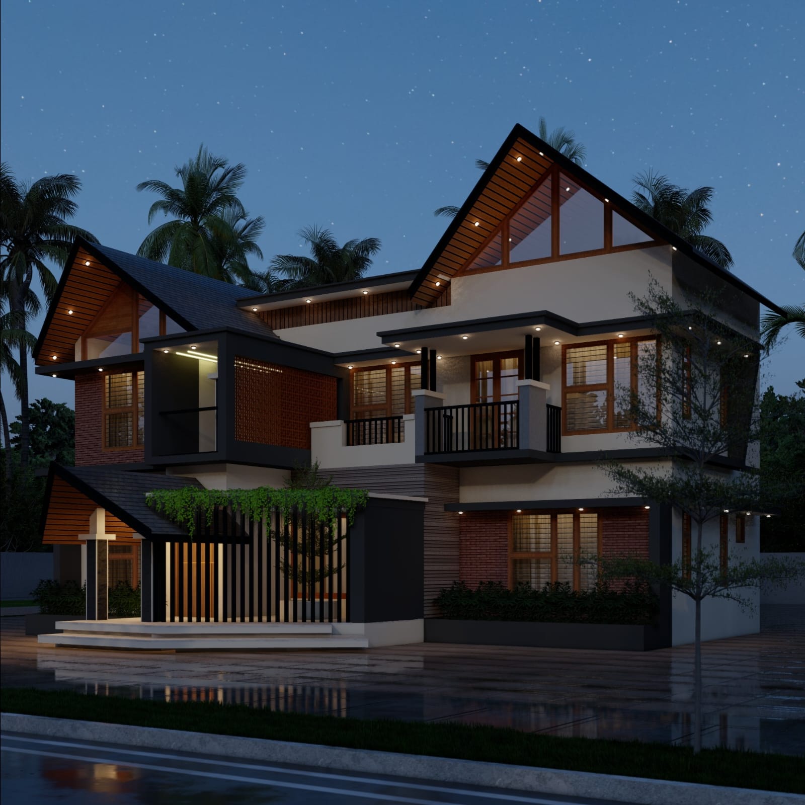 The Skyline Villa - Thrissur